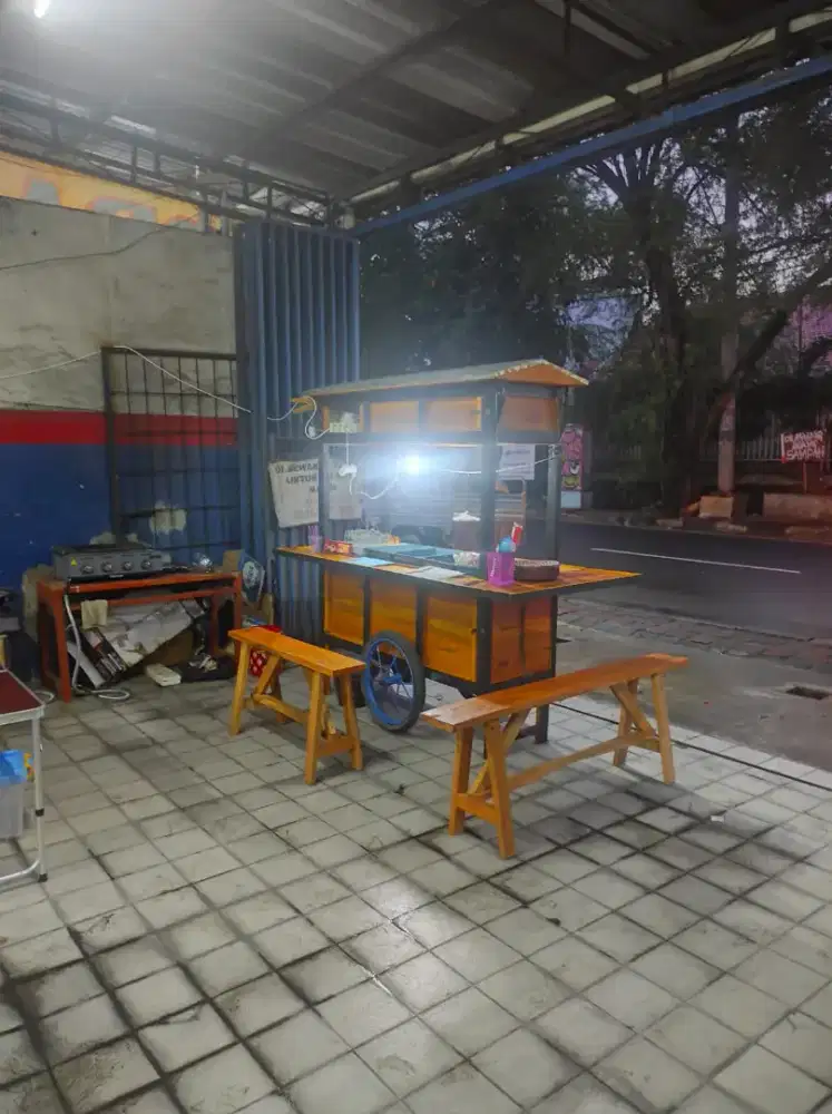 GEROBAK ANGKRINGAN FULLSET