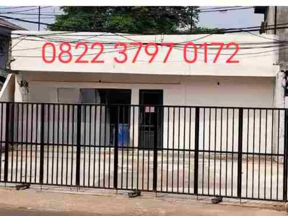 Disewakan Bangunan Strategis Cafe,Resto,,Kantor,Gudang di Pulogebang Cakung Jakarta Timur