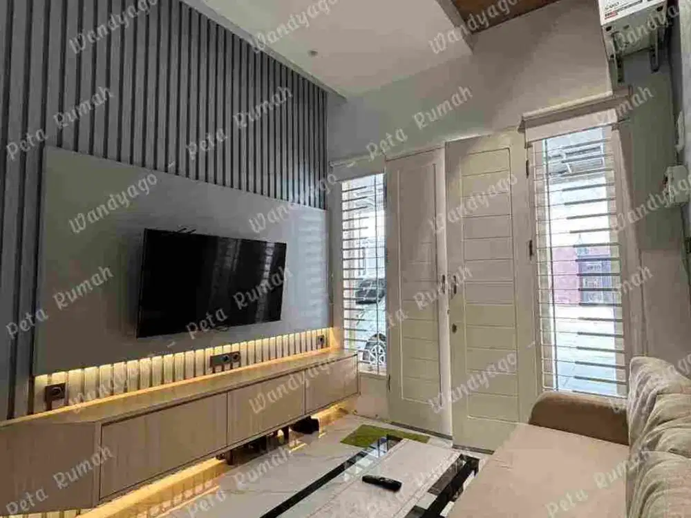 DIJUAL CEPAT VILLA FULL FURNISHED DI KOMPLEK PADMA VILLAGE MEDAN HELVETIA