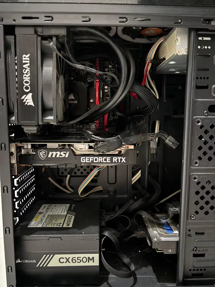 Komputer PC i7 7700 + RTX 3050 – Cocok Gaming / Editing Siap Pakai