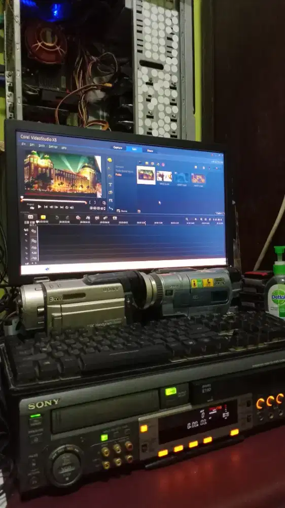 Kaset MiniDv VHS Handycam ke Flashdisk