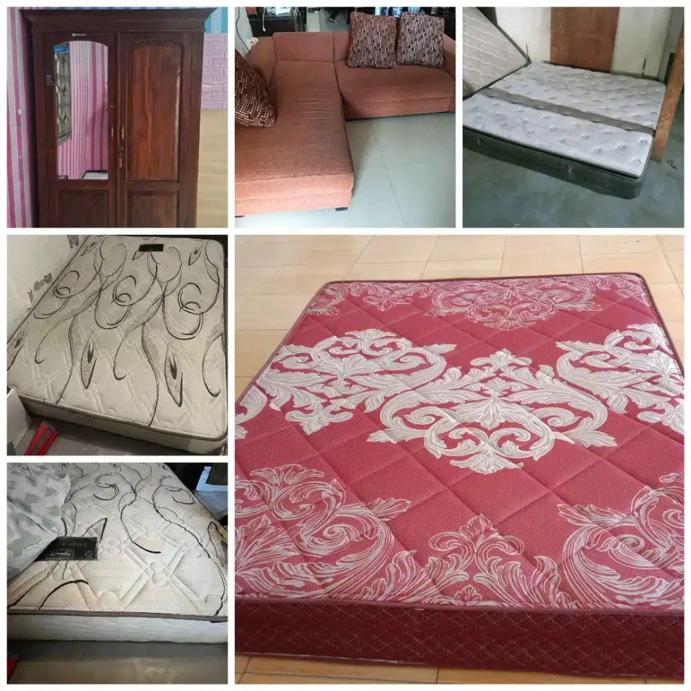 Terima Terus Barkas Springbed, Sofa, Kasur busa, etalase, dll