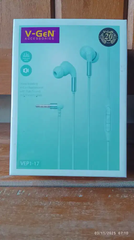 Headset V-Gen vep1-17