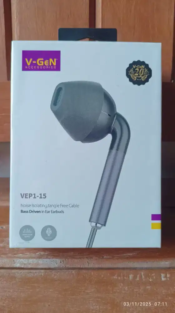 Headset V-Gen Vep1-15