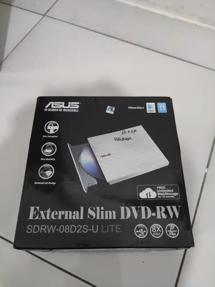 ASUS EXTERNAL SLIM DVD-RW