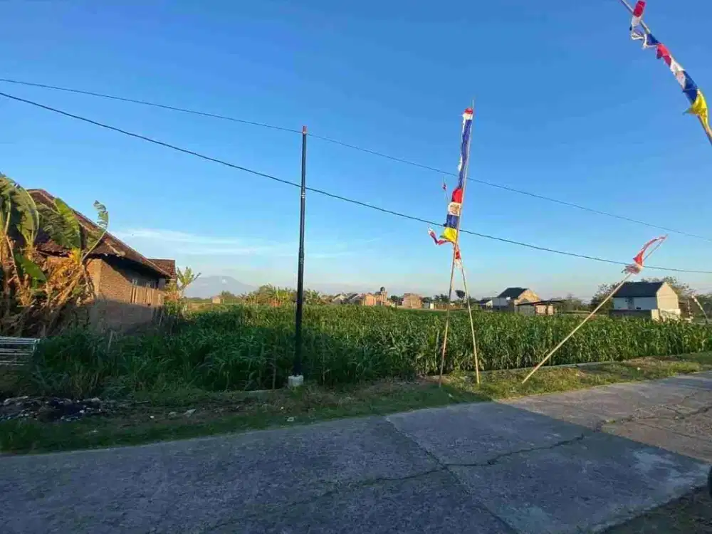 Tanah Strategis 8 Menit ke Taman Jaya Wijaya Tepi Jalan di Jatikuwung Karanganyar