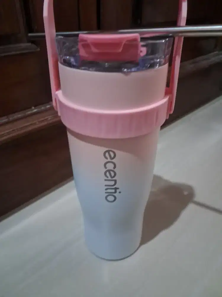 Tumbler ecentio stainless still jumbo 1200 ml bekas pakai
