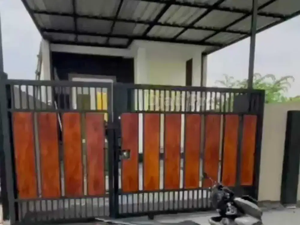 Dijual Rumah Modern Free Canopi Di Perum. Bumi Wonorejo Asri, Rungkut