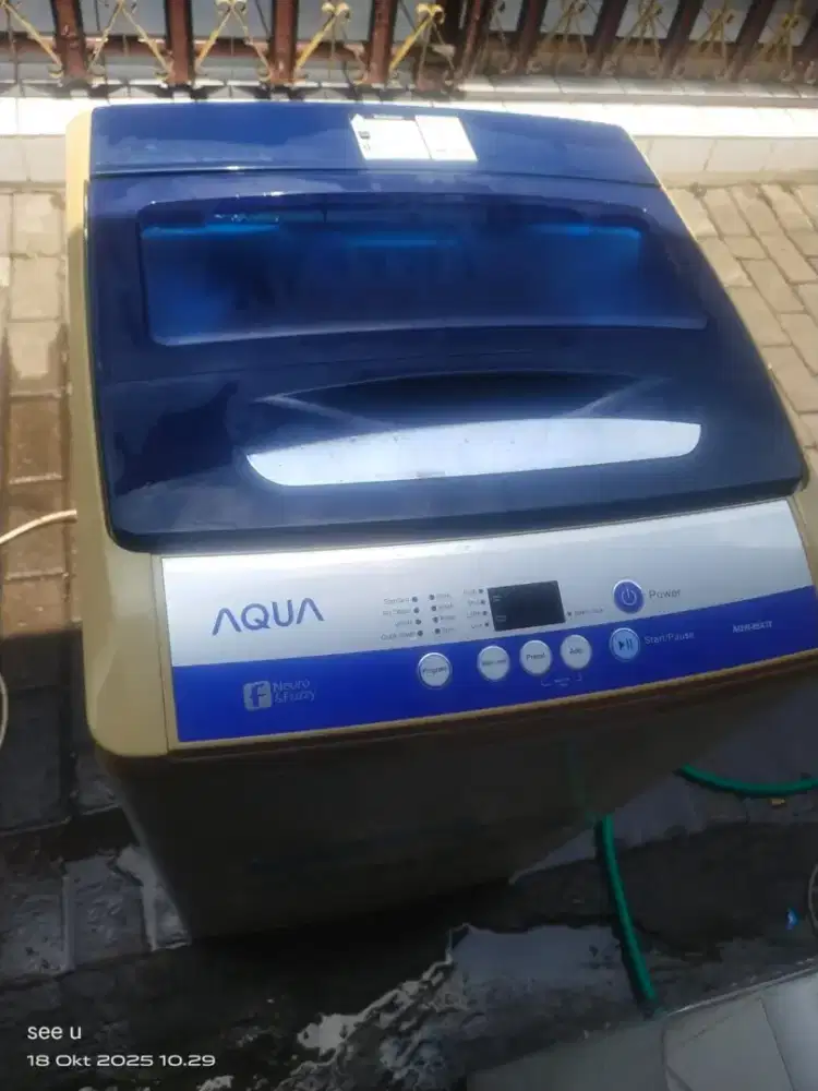 Aqua top loading otomatis