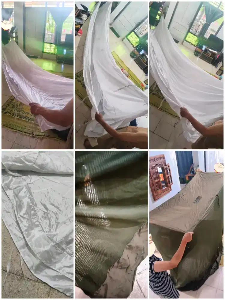 Kelambu Nyamuk TNI | Tenda ABRI | Kelambu Lapangan Perorangan TNI