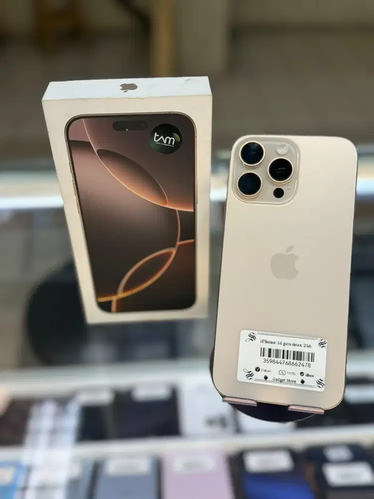 Iphone 16 Promax 256gb desert iBox fulset