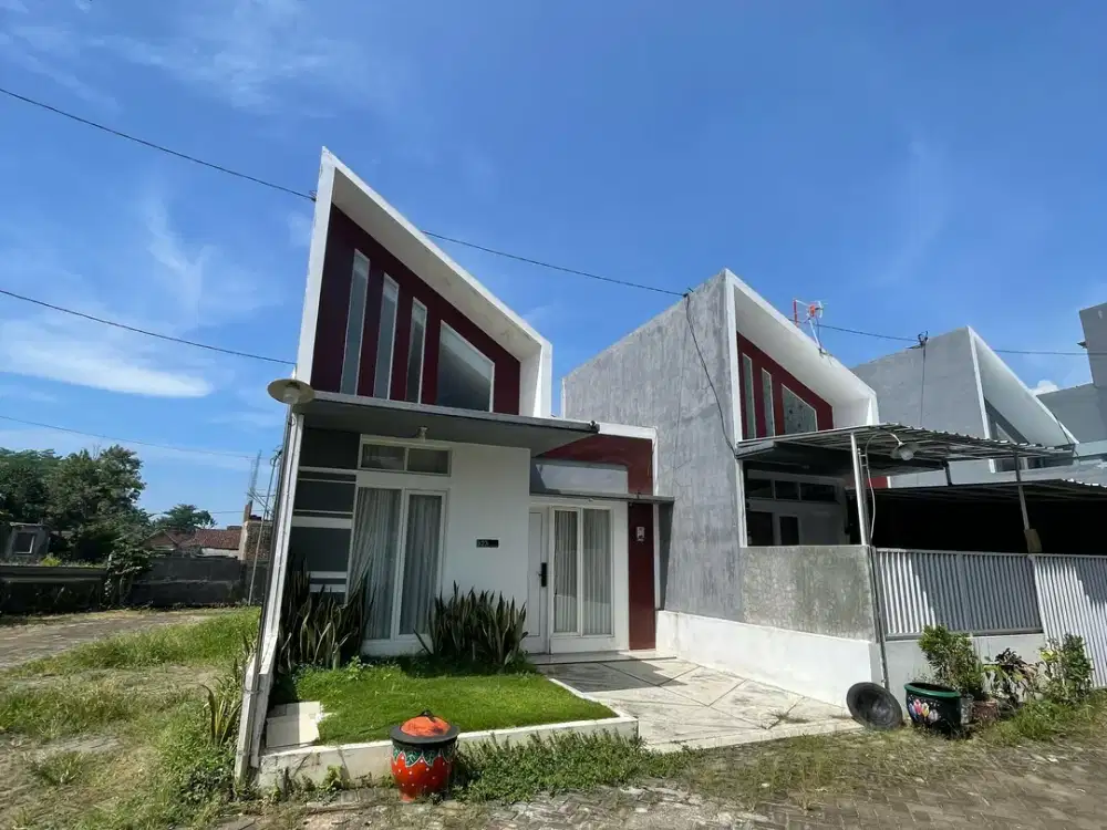 RUMAH MODERN MINIMALIS 1 LANTAI 300 JUTA AN DI MALANG