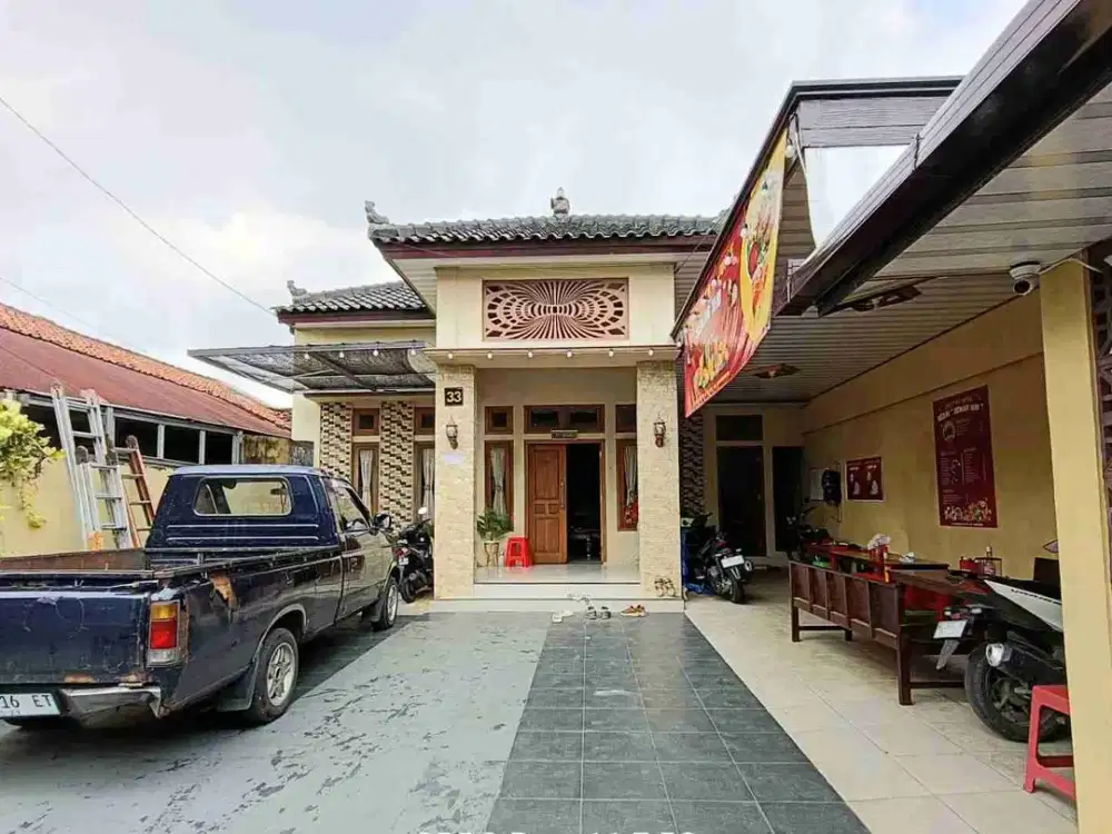 Rumah Pinggir Jalan Bantarsoka Strategis Dekat Stasiun