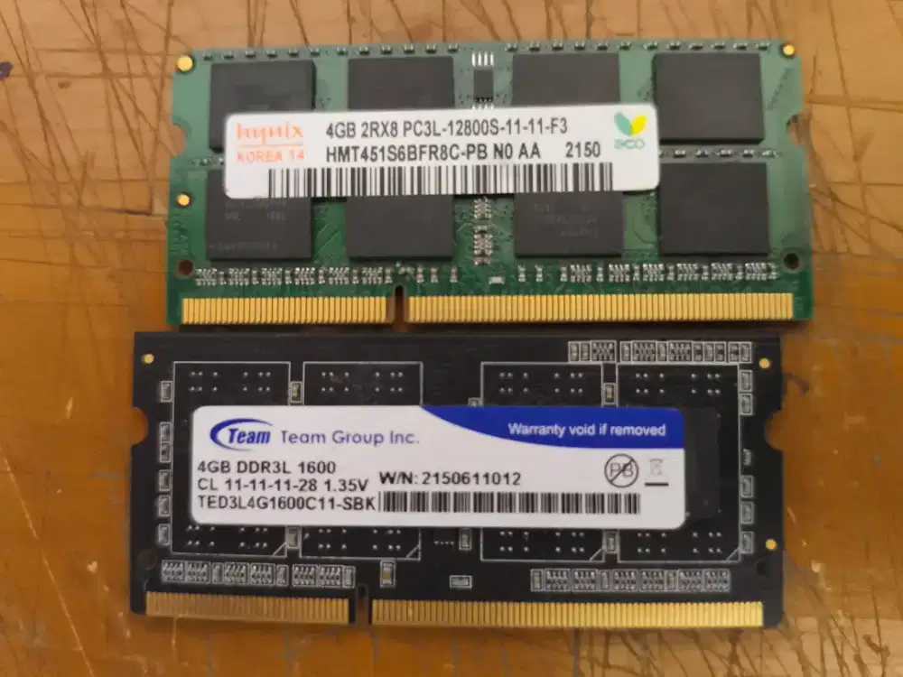Ram sodimm 4GBx2 DDR3