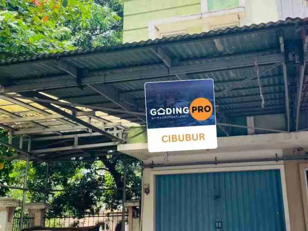 Jual cepat ruko siap huni posisi kuldesak di bawahbharga pasar 690 jt nett. Legenda Wisata Cibubur.