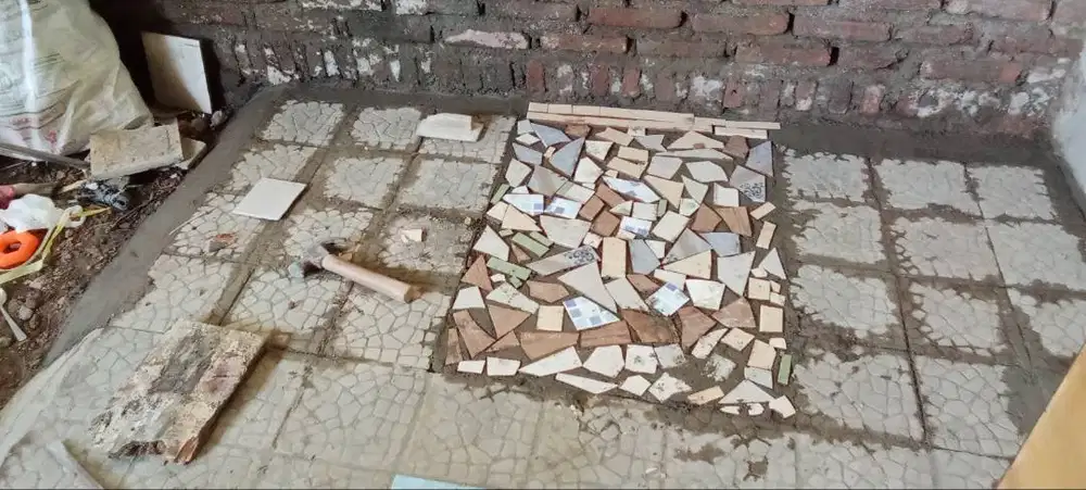 Buka jasa tukang bangunan lokasi di daerah perumahan bumi Arum Sari