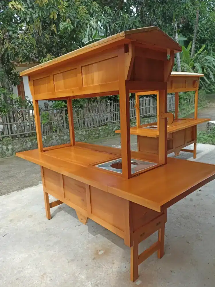 Gerobak Angkringan, Bakso, Mie Ayam, PeceL, Bubur, Sate,Roti Bakar dlL