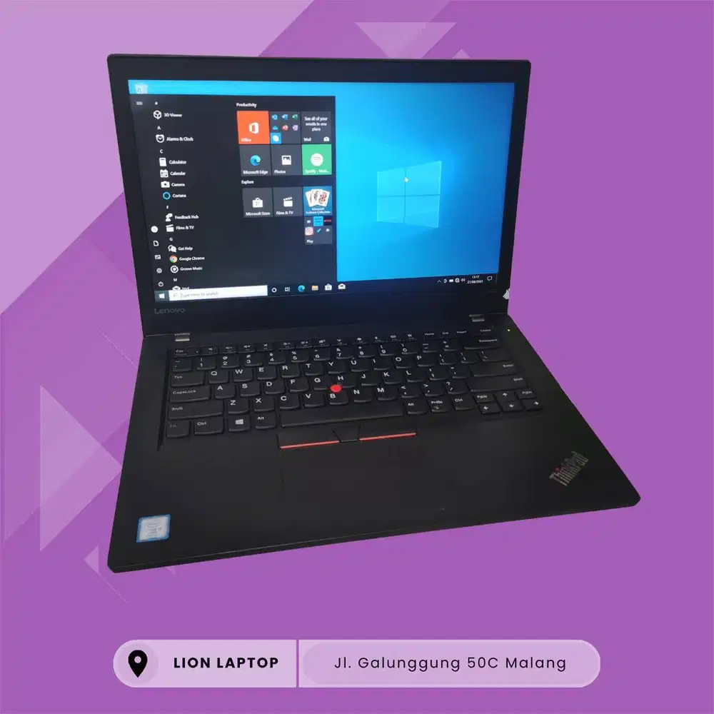 RAM 16GB Core i5 Gen7 SSD 256GB Lenovo Thinkpad T470 [03|11]