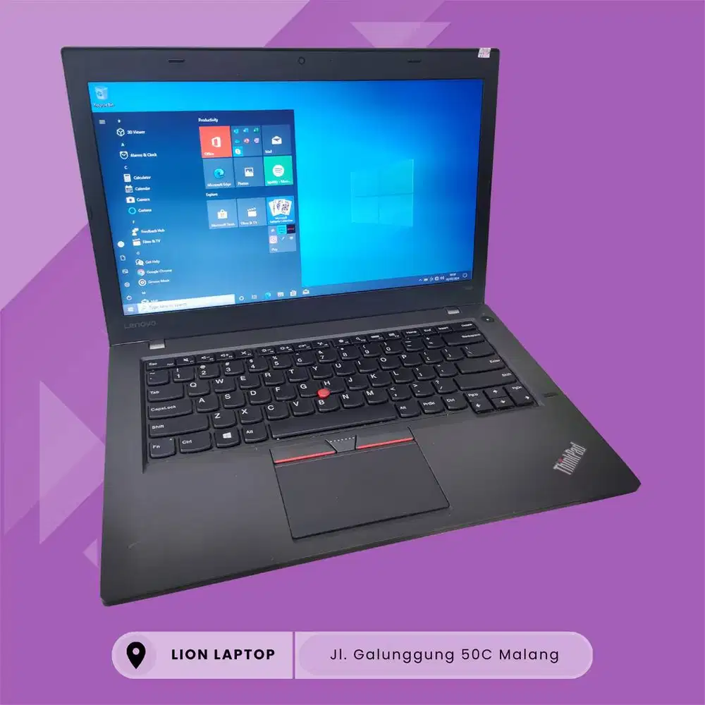 RAM 8GB Core i5 SSD 256GB Lenovo Thinkpad T460 [03|11]
