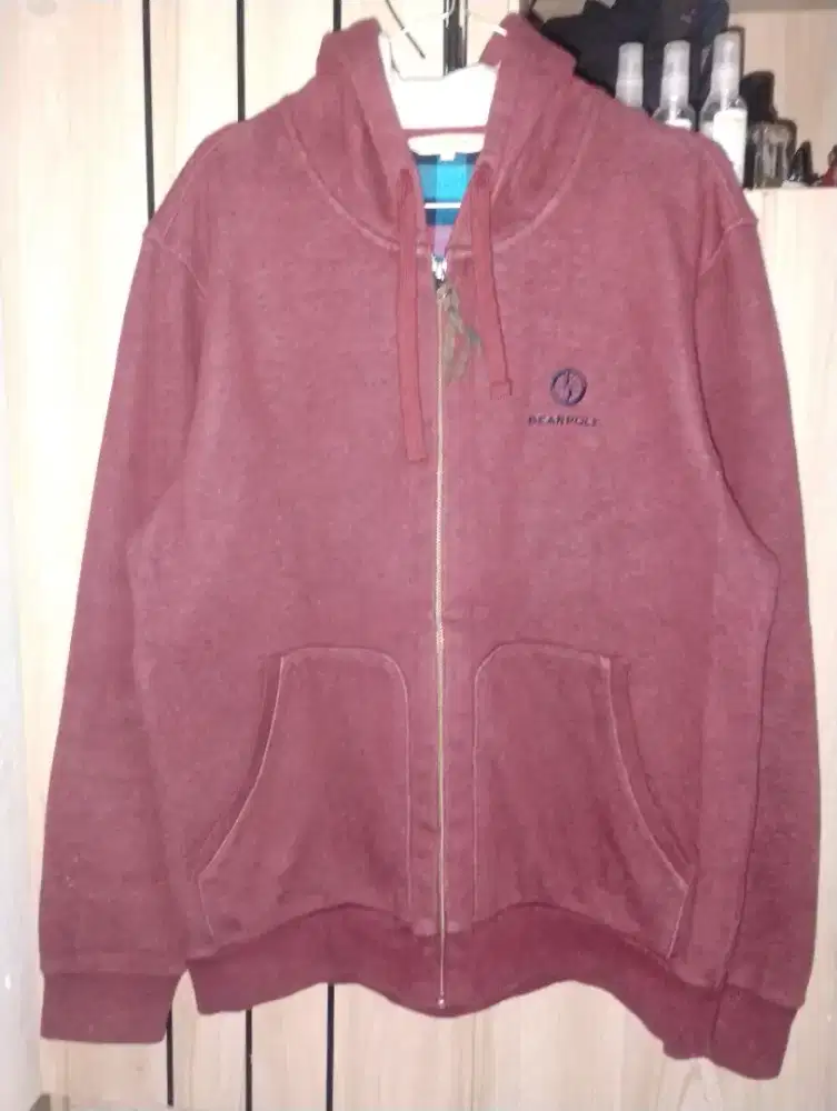 Hoodie zipper Beanpole kneepads