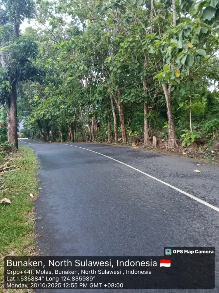 Tanah murah cocok banget hotel, villa dalam kota Manado