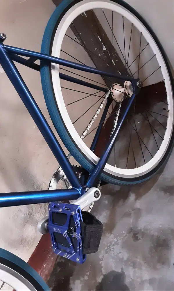 Di jual cepat sepeda fixie polygon zenith doltrap