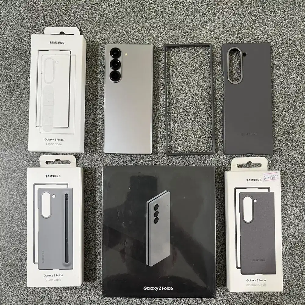 Samsung Z Fold 6 512 Gb Silver Shadow Resmi SEIN