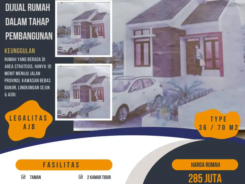 DIJUAL RUMAH MINIMALIS MURAH HANYA 1 UNIT,LOK. CINUNUK