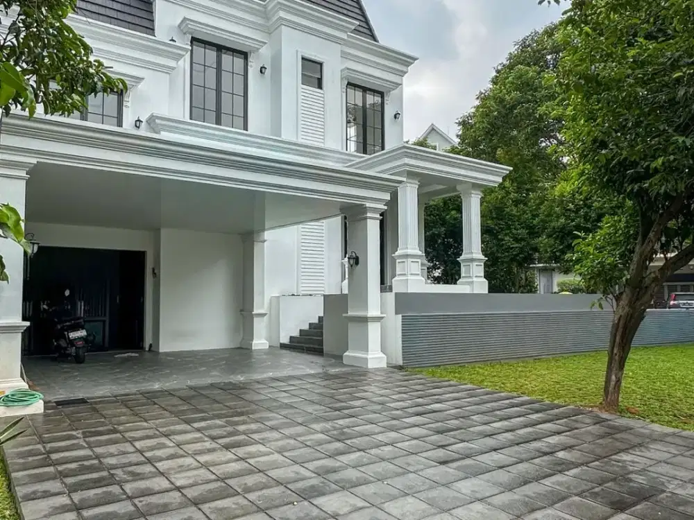 Rumah di cluster elit Kebayoran Bintaro Sektor 7 Brand new American Classic