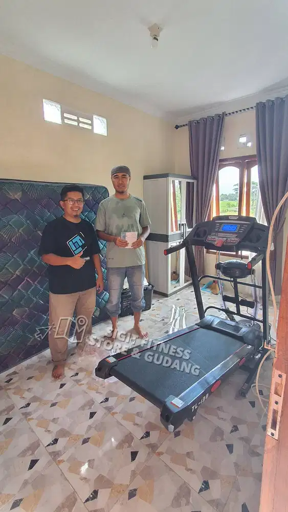 Treadmil Alat Fitnes Berbagai Macam Sepeda Fitness Home Gym Murah COD