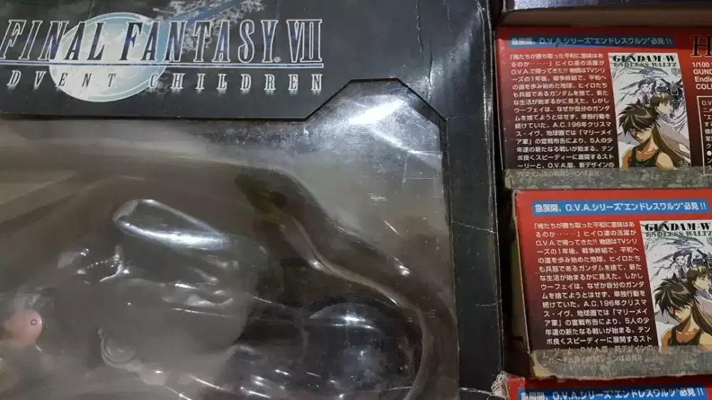 Diecast final fantasy (ff), gundam