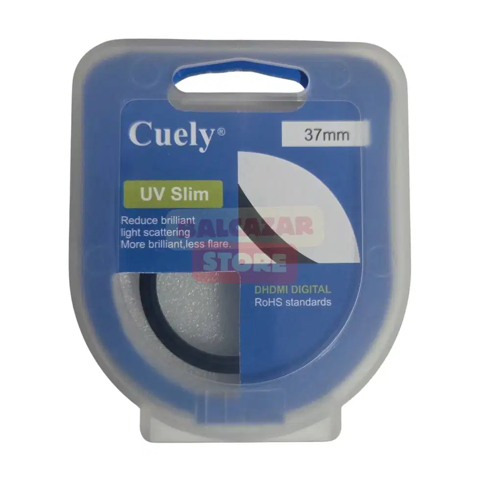 Cuely UV Filter Protection Lensa Lens 37 mm 37mm Kamera DSLR Mirrorles