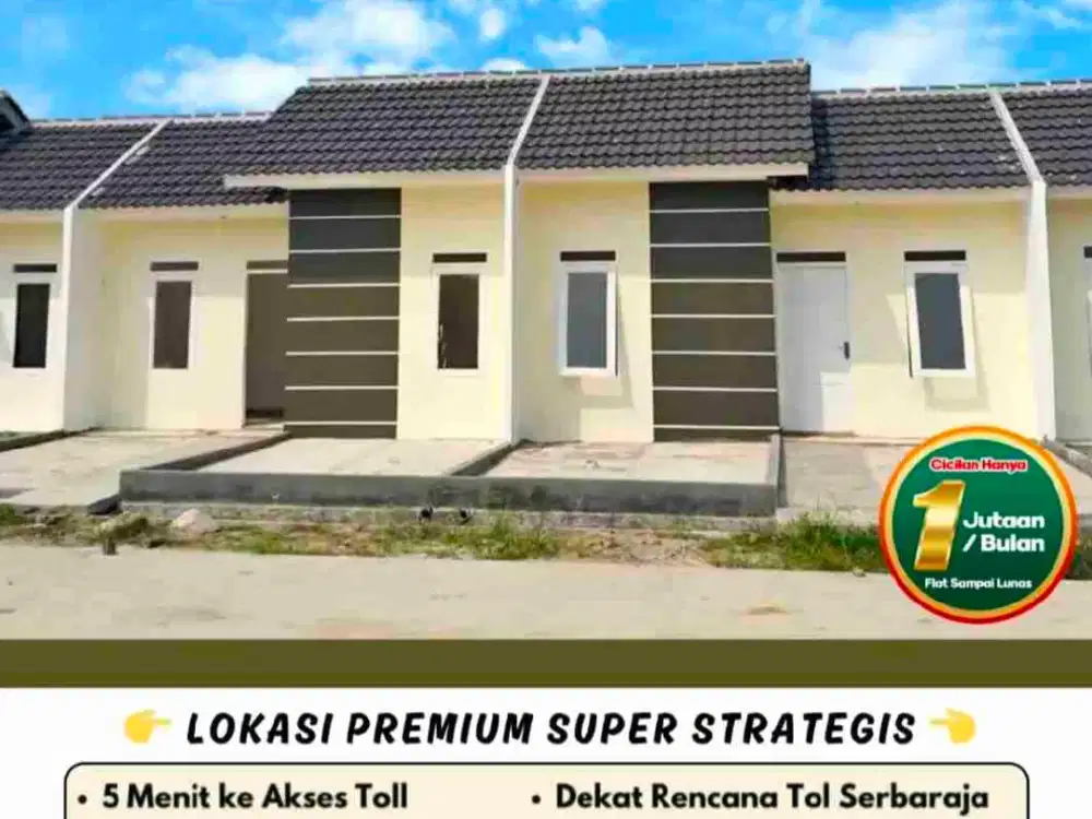 KPR Subsidi Rumah 1 jtan perbulan