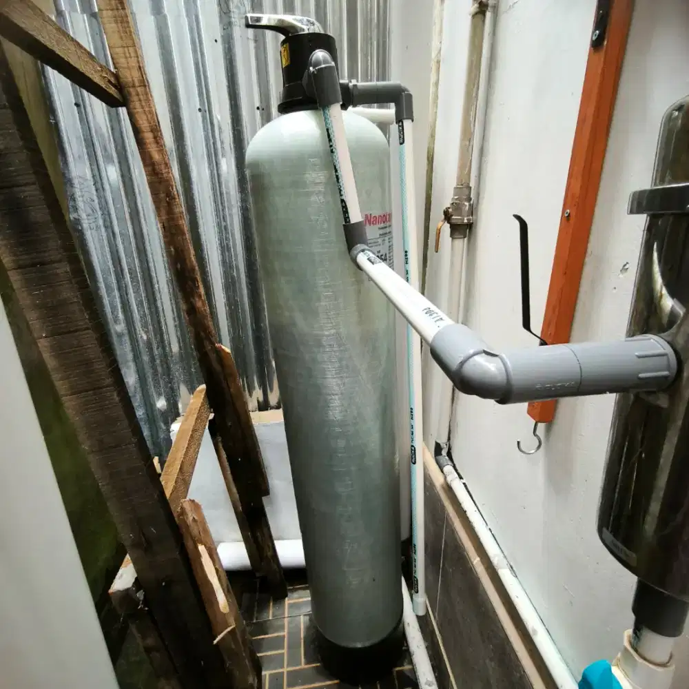 Tabung FRP Tangki Filter Air Nanotec 1054 Nanotanks Besar Pompa Second