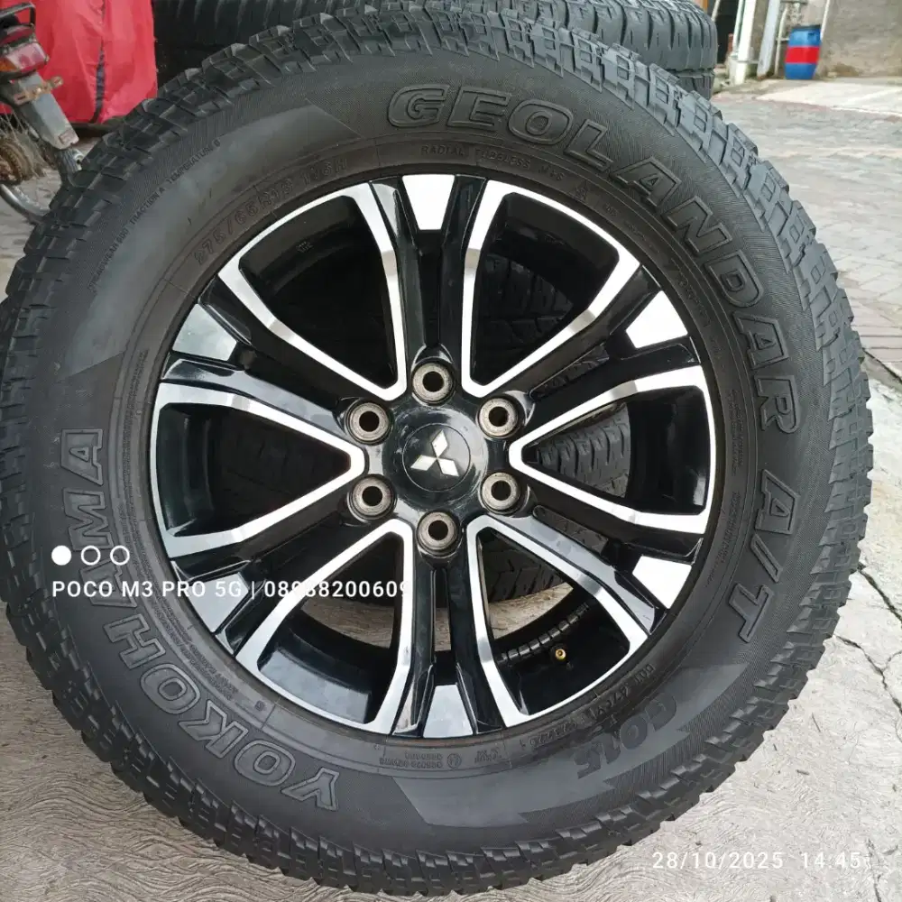 velg pajero Rockford r18 pcd 6x139
