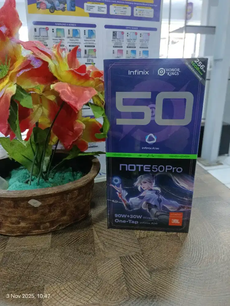 Infinix not 50pro garansi resmi