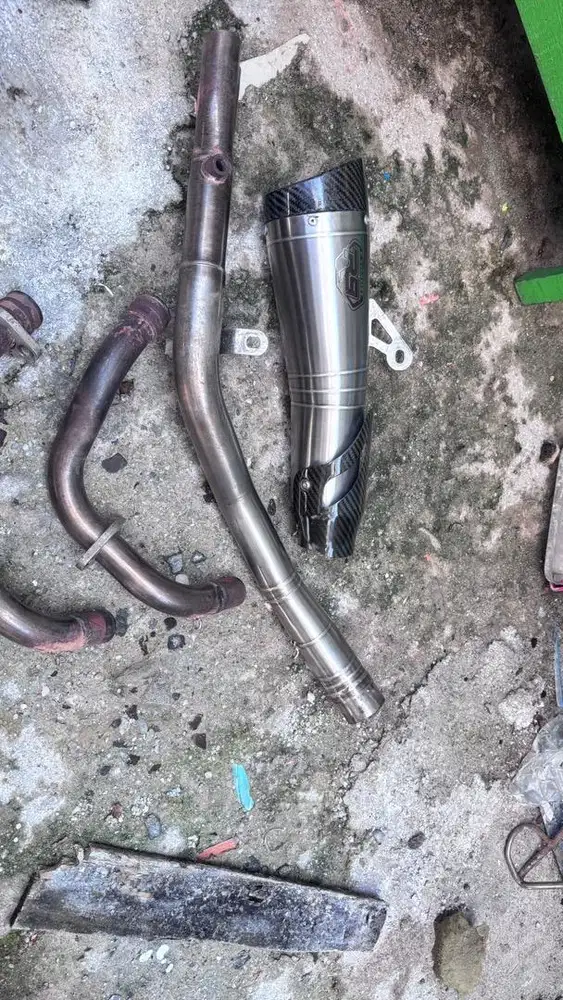 Knalpot R9 H2 CBR250RR Fullset Original
