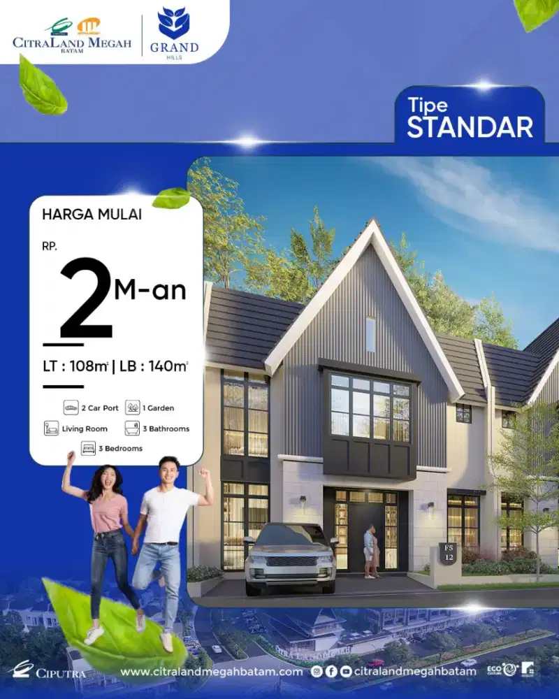 Launching perumahan Grand Hills citraland megah Batam centre