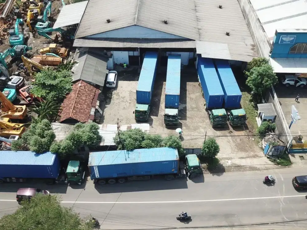 Gudang Luas di Jalan Raya Cipondoh akses Kontainer hanya 10 menit ke Pintu TOL Cipondoh