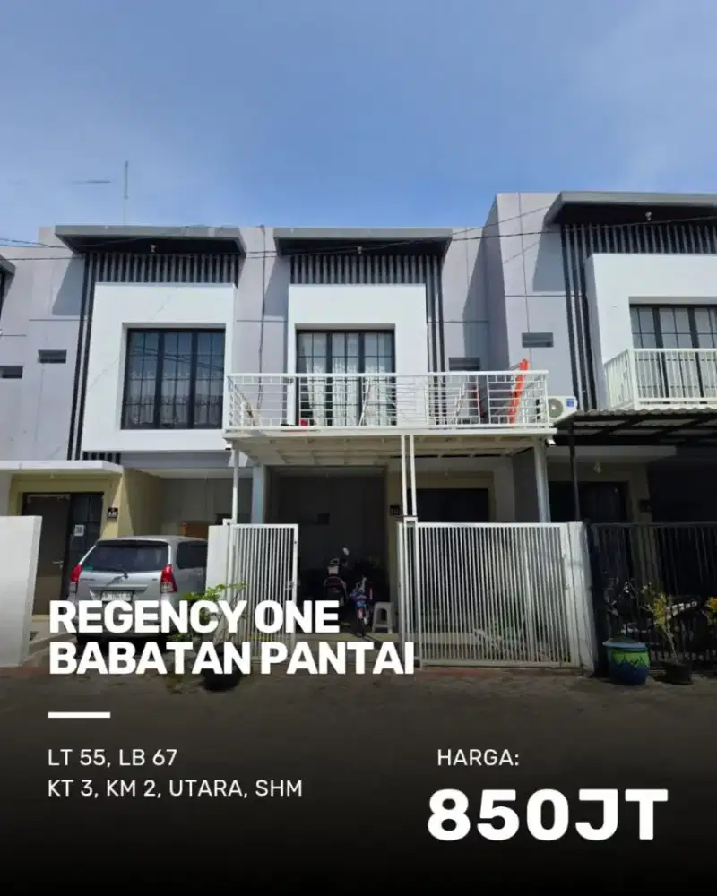 BU POLL, Rumah Regency One Babatan, TURUN HARGA