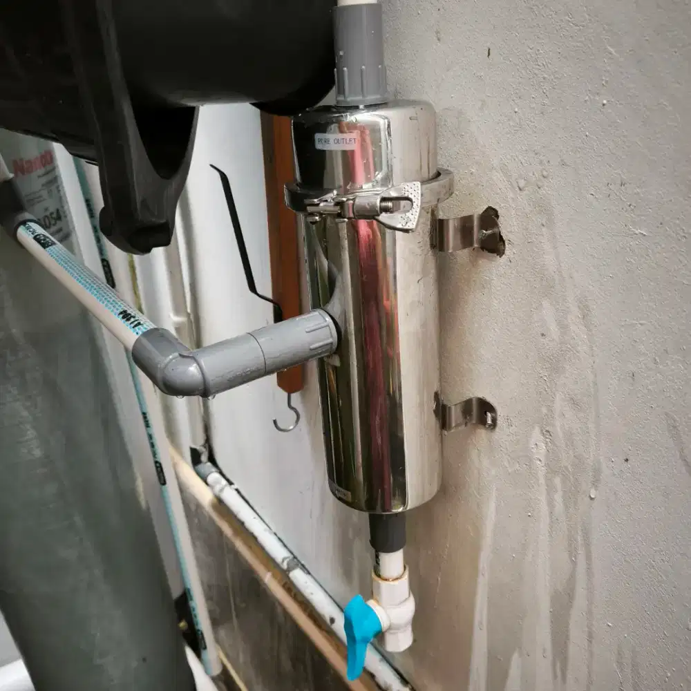 Ultrafiltrasi PVDF 1000 LPH Water Pre Filter UF PVDF
1000 lph Second