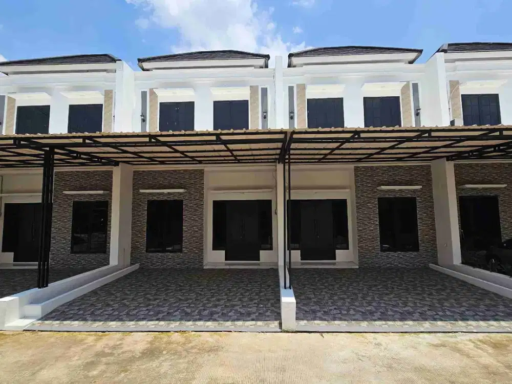 rumah 2Lt, bebas banjir, bonus motor, KPR 0 dp