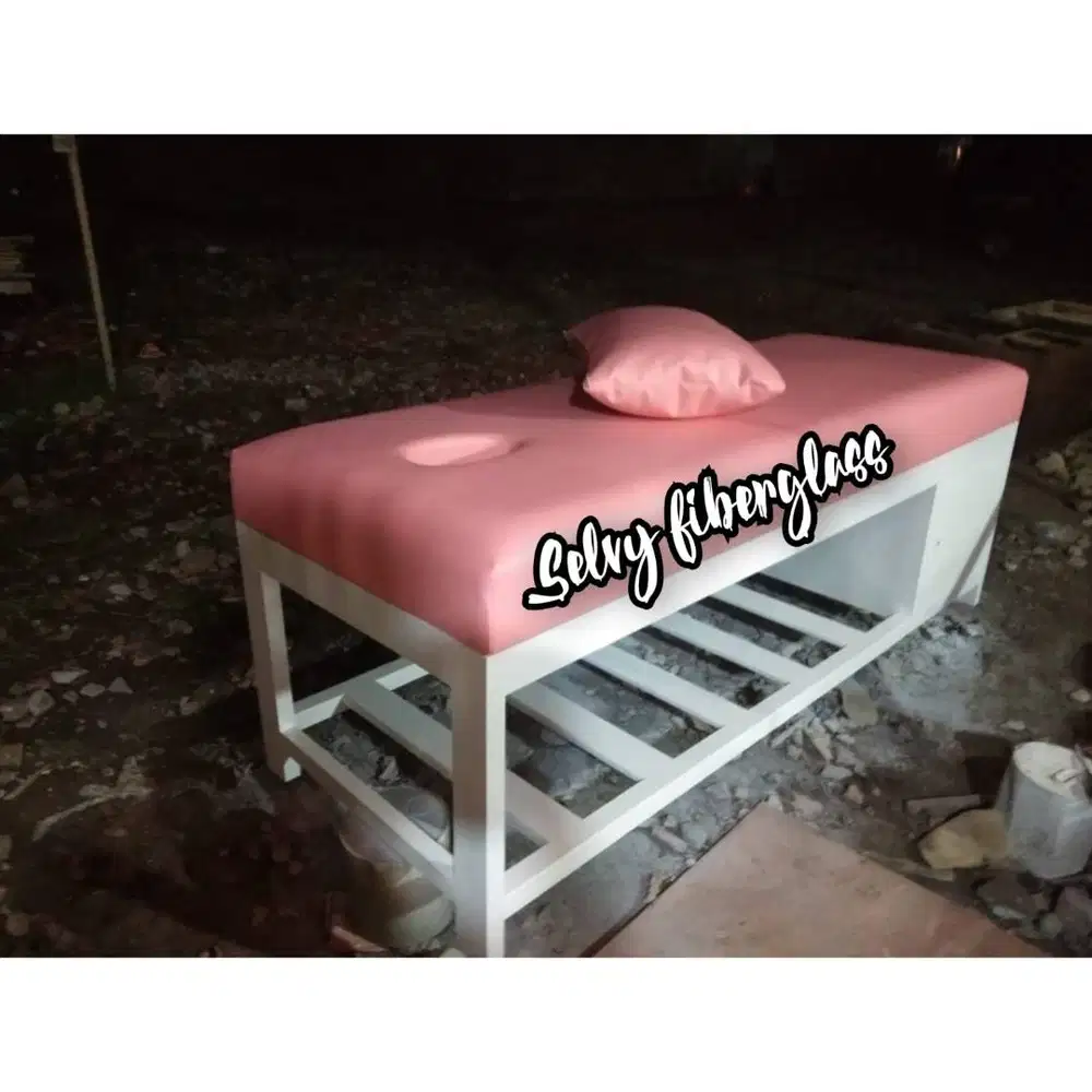 menjuaal bed massage dan facial,meja pijat siapn kriim