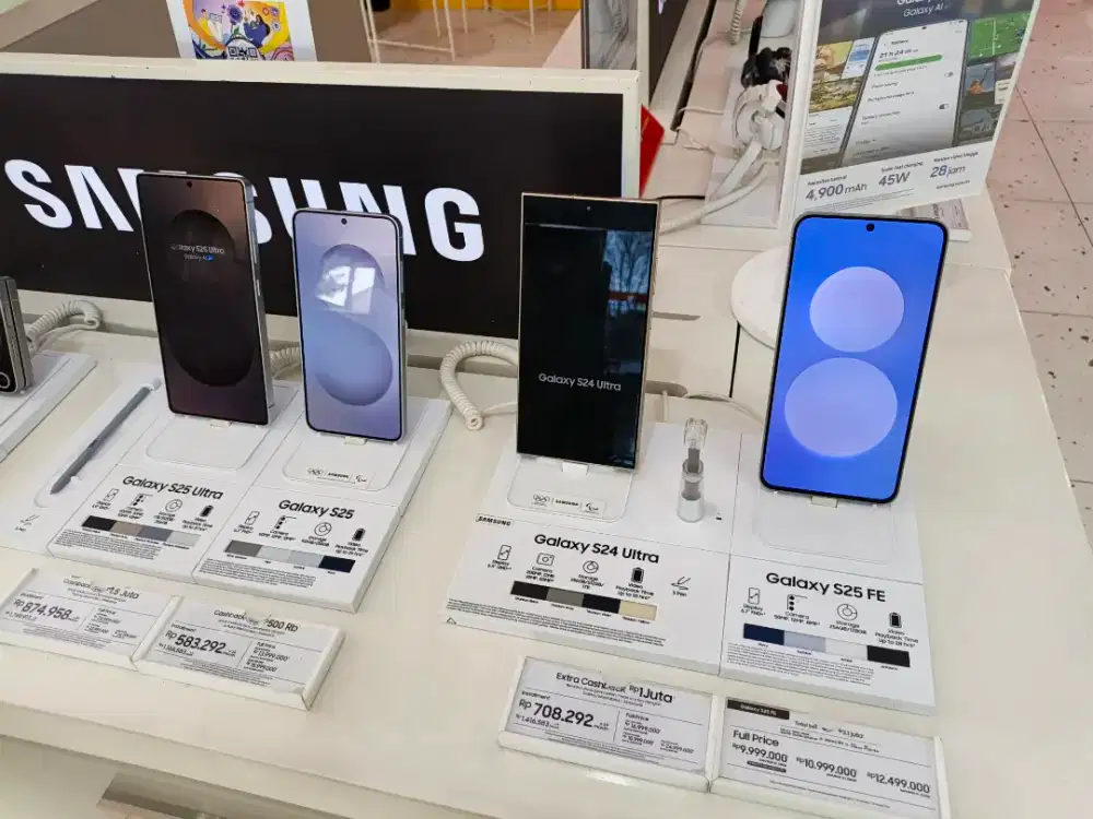 Cash Credit Samsung galaxy S series tanpa DP 0%