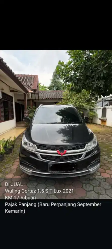 Wuling  cortez 1,5 s t lux 2021