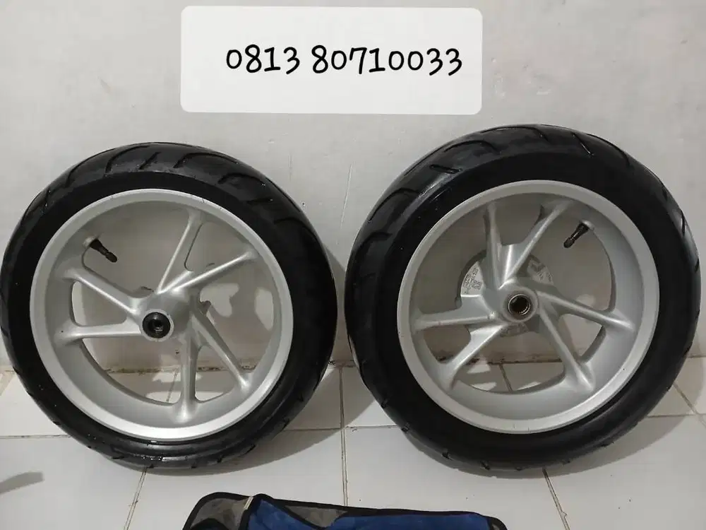 Velg nmax mulus, no geol, no peyang, no gompal, no retak.