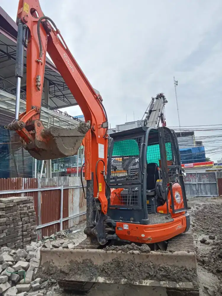 Kubota u50 beko wales 8-10 ton tandem roller crane 25 ton