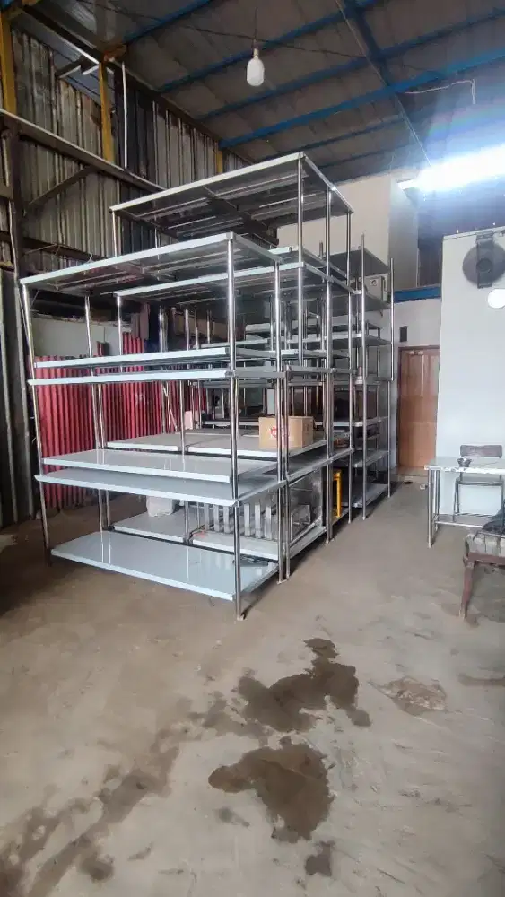 Jual meja stainless 200x70