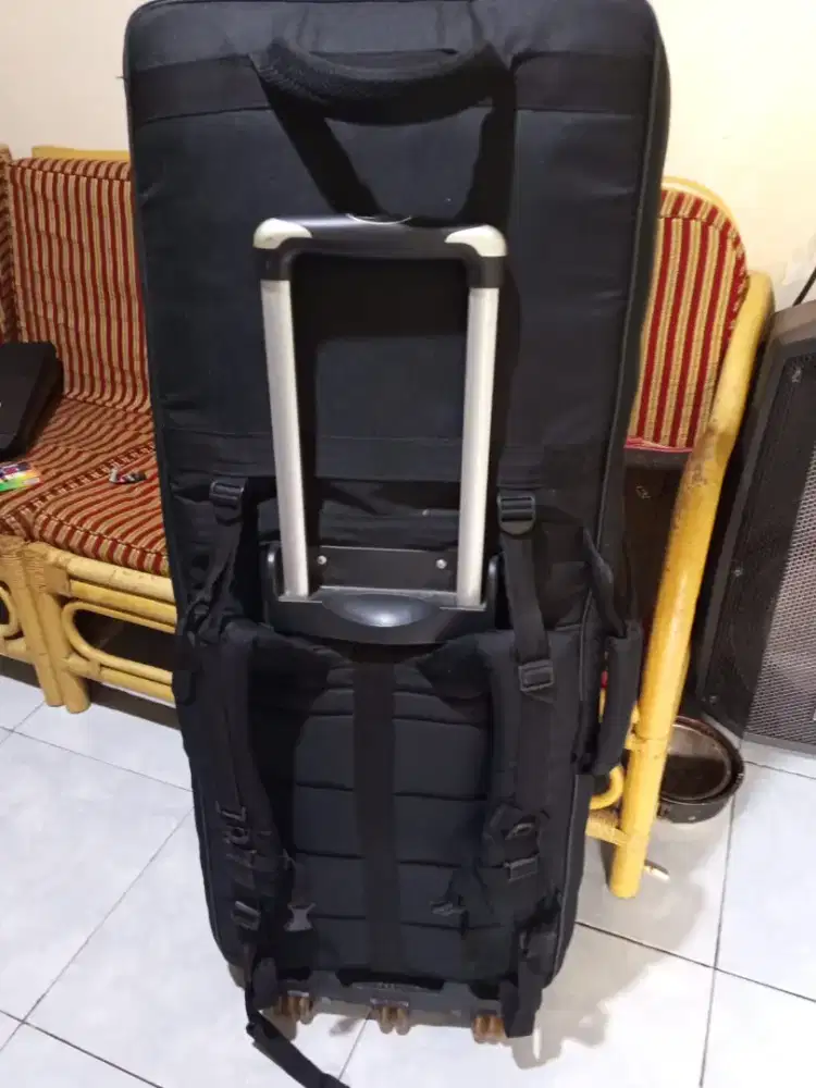 Tas orgen keyboard KORG Yamaha koper roda