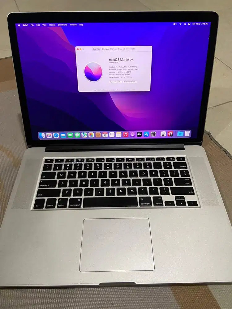 Macbook Pro 2015 16/512 GB